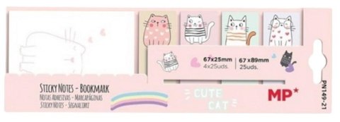 Karteczki samoprzylepne indeksujące Koty