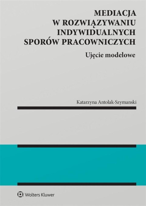 Mediacja w rozwiązywaniu indywidualnych sporów.. Mediacja w rozwiązywaniu indywidualnych sporów..