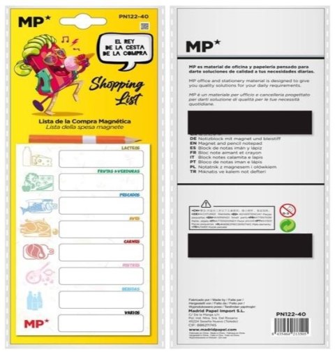 Notes magnetyczny na lodówkę z ołówkiem Notes magnetyczny na lodówkę z ołówkiem