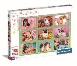 Puzzle 180 Super Puppies Collage