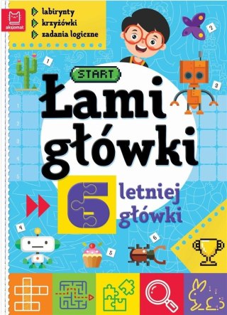 Łamigłówki 6-letniej główki. Labirynty.. w.2