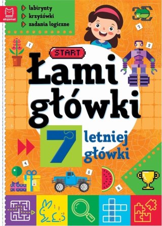 Łamigłówki 7-letniej główki. Labirynty.. w.2