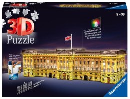 Puzzle 3D Budynki nocą: Pałac Buckingham