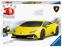Puzzle 3D Pojazdy: Lamborghini Huracn Evo Giallo