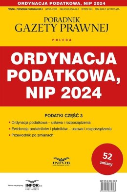 Ordynacja Podatkowa NIP 2024