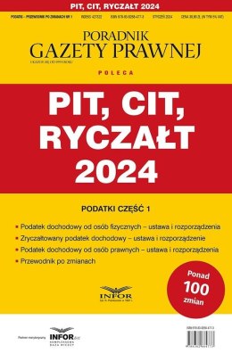 Pit, Cit, Ryczałt 2024 Podatki-Przewodnik..