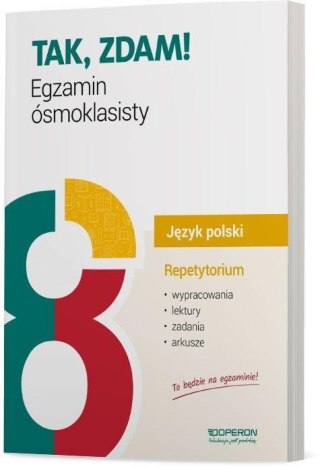 Język pol. SP 8 repetytorium. Egzamin 8 kl