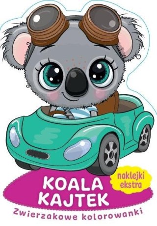 Zwierzakowe kolorowanki. Koala Kajtek