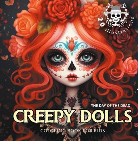 Kolorowanka 160x160 Creepy dolls Upiorne laleczki