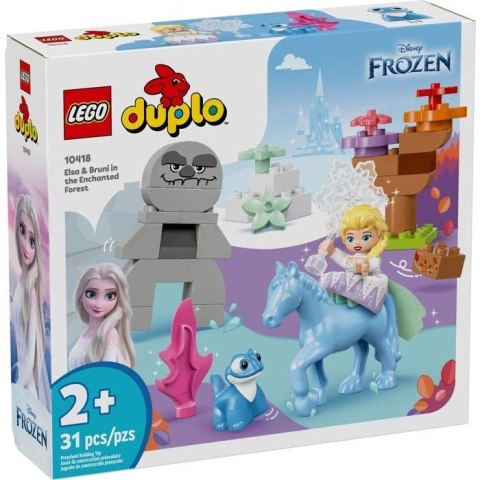 LEGO(R) DUPLO 10418 Elsa i Bruni w Zaczarowanym Lesi