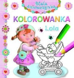 Mała dziewczynka kolorowanka - Lola