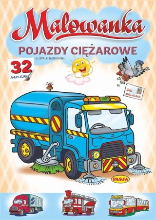 Malowanka - Pojazdy ciężarowe