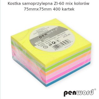 Kostka biurowa mix 75x75 400K