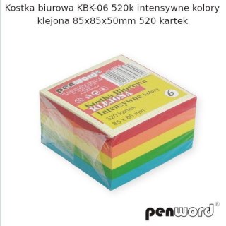 Kostka biurowa mix 85x85x50mm 520K