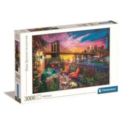 Puzzle 3000 Manhattan Balcony Sunset