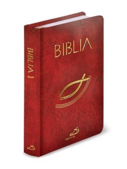 Biblia ST i NT (oprawa balacron) - bordo