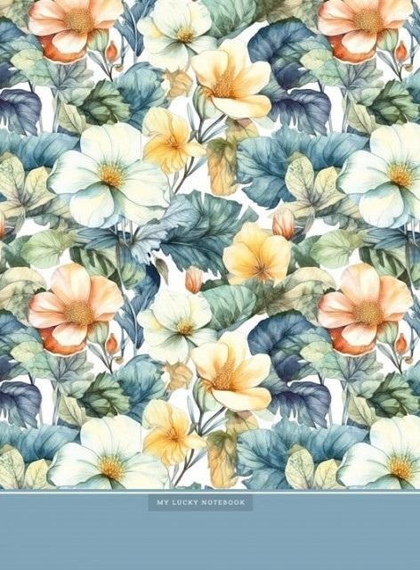 Notatnik 145x197/48K kratka kwiaty FRESH Notatnik 145x197/48K kratka kwiaty FRESH
