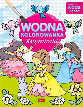 Wodna kolorowanka. Księżniczki