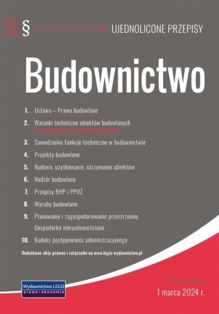 Budownictwo - ujednolicone przepisy w.2024