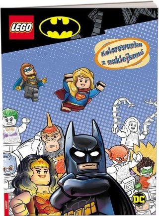 LEGO(R) Batman. Kolorowanka z Naklejkami