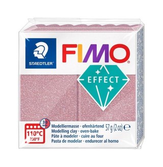 Masa termoutwardzalna Fimo Effect 57g różowy