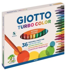 Pisaki Turbo Color 36 kolorów GIOTTO