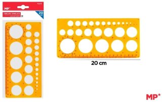 Szablon do rysowania kółek 20cm