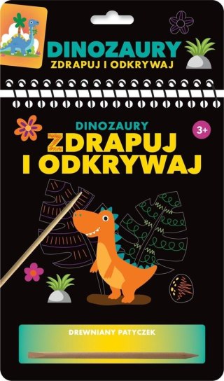 Zdrapuj i odkrywaj. Dinozaury