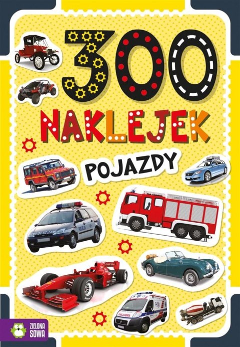 300 naklejek. Pojazdy