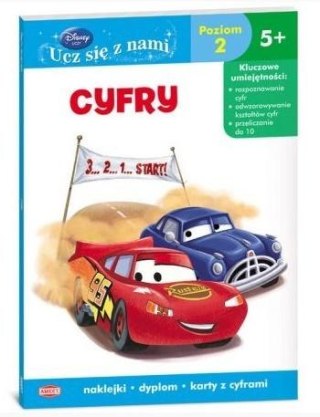 Disney ucz się z nami. Auta. Cyfry