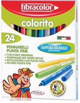 Pisaki Colorito 2,6mm 24 kol. FIBRACOLOR