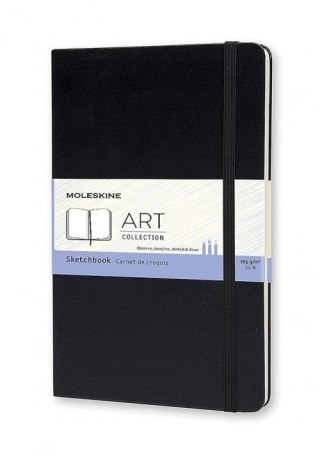 Szkicownik 13x21 tw. czarny MOLESKINE