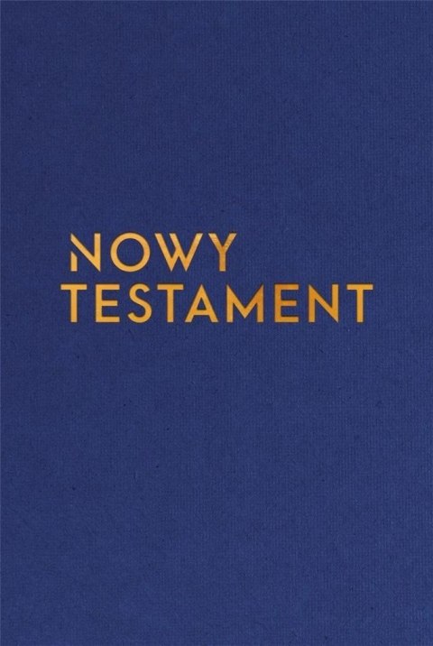 Nowy Testament z paginatorami A5 w.złota