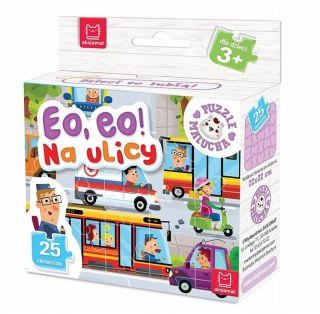 Puzzle malucha. Eo, eo! Na ulicy