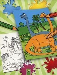 Kolorowanka Dinozaury