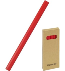 Ołówek stolarski HB czerwony (12szt) GRAND