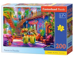 Puzzle 200 Parrots in Paradise CASTOR