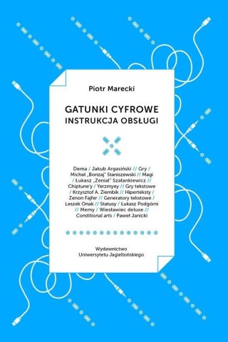 Gatunki cyfrowe. Instrukcja obsługi