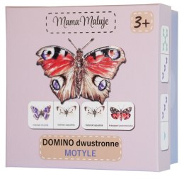 Gra Domino dwustronne Motyle