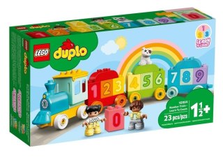 LEGO(R) DUPLO 10954 (4szt) Pociąg z cyferkami nauka.