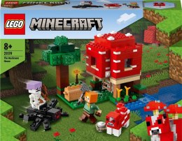 LEGO(R) MINECRAFT 21179 (6szt) Dom w grzybie