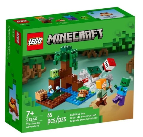 LEGO(R) MINECRAFT 21240 (4szt) Przygoda na mokradłac