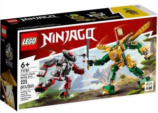 LEGO(R) NINJAGO 71781 (4szt) Starcie Lloyda z Mechem