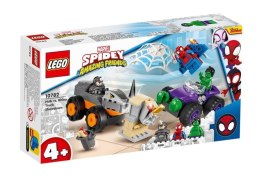 LEGO(R) SUPER HEROES 10782 (4szt) Hulk vs Rhino