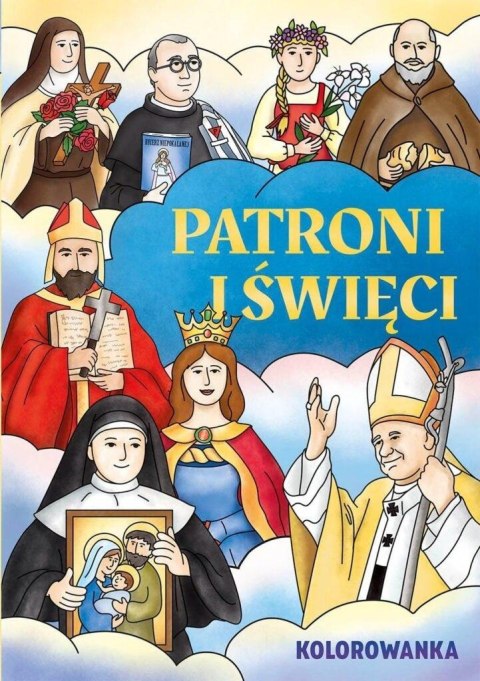 Kolorowanka Patroni i Święci