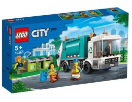 LEGO(R) CITY 60386 (4szt) Ciężarówka recyklingowa