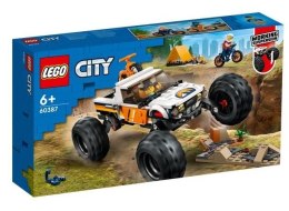 LEGO(R) CITY 60387 (4szt) Przygody samochodem teren.
