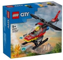 LEGO(R) CITY 60411 (4szt) Strażacki helikopter ratun