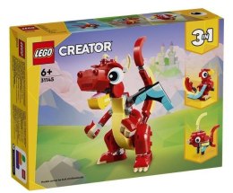 LEGO(R) CREATOR 31145 (4szt) Czerwony smok