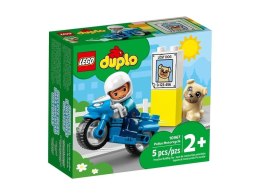 LEGO(R) DUPLO 10967 (4szt) Motocykl policyjny